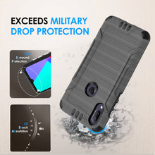 For Alcatel Lumos (DALN5023) Axel (5002R) Shockproof Hybrid Phone Case Cover