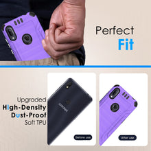 For Alcatel Lumos (DALN5023) Axel (5002R) Shockproof Hybrid Phone Case Cover