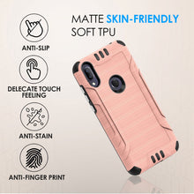 For Alcatel Lumos (DALN5023) Axel (5002R) Shockproof Hybrid Phone Case Cover