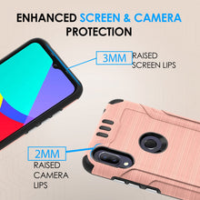 For Alcatel Lumos (DALN5023) Axel (5002R) Shockproof Hybrid Phone Case Cover