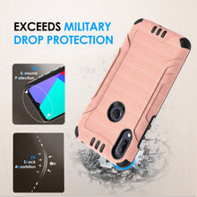 For Alcatel Lumos (DALN5023) Axel (5002R) Shockproof Hybrid Phone Case Cover