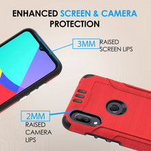 For Alcatel Lumos (DALN5023) Axel (5002R) Shockproof Hybrid Phone Case Cover