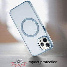 For iPhone 11 Pro Max Case Trans-Clear Metal Buttons Phone Cover +Tempered Glass