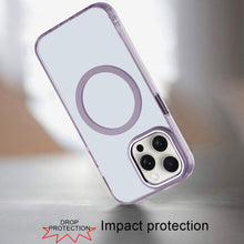 For iPhone 11 Pro Max Case Trans-Clear Metal Buttons Phone Cover +Tempered Glass