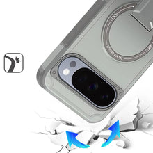 For Google Pixel 10 Pro XL Case Magnetic Circle Rugged Kickstand +Tempered Glass