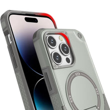 For iPhone 14 PRO MAX 6.7 in. Case Magnetic Circle Rugged Grip Kickstand Cover