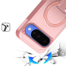 For Google Pixel 10/10 Pro Case Magnetic Circle Rugged Kickstand +Tempered Glass