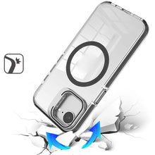 For iPhone 16e Case Camera Stand and Cover with Magnetic Circle + Tempered Glass