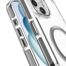 For iPhone 15 Case Camera Stand Cover Magnetic Cicle Cover + 2 Tempered Glass