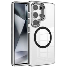 Samsung Galaxy S24 Ultra Case Rear Camera Lens Cover Stand w/ Magnetic Circle