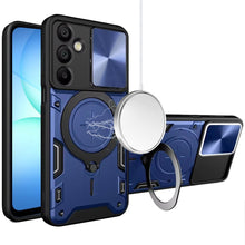 For Samsung A17 5G Case Magnetic Ring Camera Lens Protection + Tempered Glass