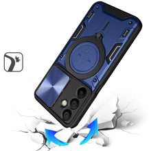 For Samsung A17 5G Case Magnetic Ring Camera Lens Protection + Tempered Glass