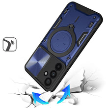 For Samsung S25 FE Case Magnetic Ring Camera Lens Protection + Tempered Glass