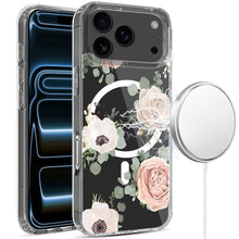 For iPhone 17 Pro Max Case Magnetic Ring Unique Design Hybrid + Tempered Glass