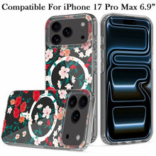 For iPhone 17 Pro Max Case Magnetic Ring Unique Design Hybrid + Tempered Glass