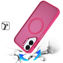 For Samsung S25 Edge Case Magnetic Circle Camera Lens Stand + Tempered Glass