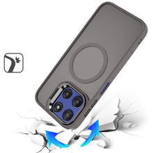 For Moto G Stylus 2025 Case Magnetic Circle Camera Lens Stand + Tempered Glass