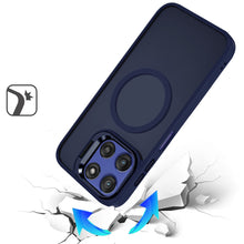 For Moto G Stylus 2025 Case Magnetic Circle Camera Lens Stand + Tempered Glass