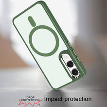 For Samsung S25 Edge Case Magnetic Ring Cover w/ Metal Buttons + Tempered Glass