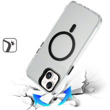 For iPhone 15 Case Metallic Camera Stand with Magnetic Circle + 2 Tempered Glass
