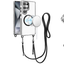 Samsung Galaxy S24 Ultra Case Long Matching Lanyard Magnetic Circle Phone Cover