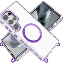 Samsung Galaxy S24 Ultra Case Long Matching Lanyard Magnetic Circle Phone Cover