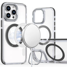 For iPhone 14 PRO MAX 6.7 in. Case Magnetic Circle Camera Lens Doubles as Stand