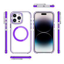 For iPhone 14 PRO MAX 6.7 in. Case Magnetic Circle Camera Lens Doubles as Stand