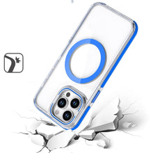 For iPhone 15 Pro Max Case Magnetic Circle Camera Lens Stand + 2 Tempered Glass