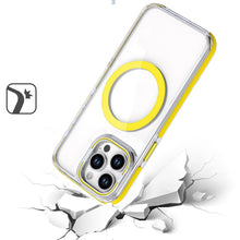 For iPhone 15 Pro Max Case Magnetic Circle Camera Lens Stand + 2 Tempered Glass