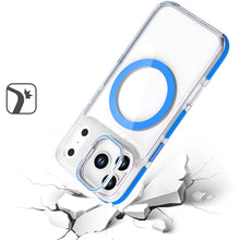 For iPhone 17 Pro Max Case Magnetic Circle Camera Lens Stand + Tempered Glass
