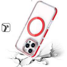 For iPhone 16 PRO MAX Case Magnetic Circle Camera Lens Stand + Tempered Glass