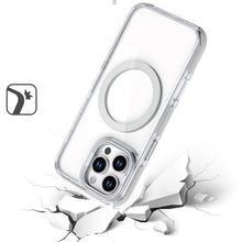 For iPhone 16 PRO MAX Case Magnetic Circle Camera Lens Stand + Tempered Glass