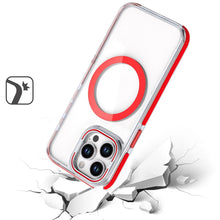 For iPhone 12 Pro Max Case Magnetic Circle Camera Lens Stand + Tempered Glass