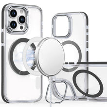 For iPhone 13 Pro Max 6.7 inch Case Magnetic Circle Rear Camera Lens Cover Stand