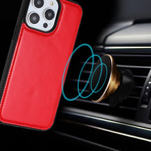 For iPhone 15 Pro Max Case Detacheable Magnet Circle Wallet +2 Screen Protectors