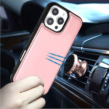 For iPhone 16 PRO MAX Case Detacheable Magnetic Circle Wallet + Tempered Glass