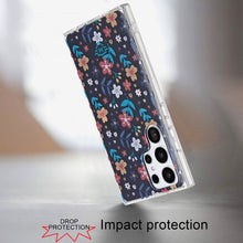 Samsung Galaxy S24 Ultra Case In Mold Design Rugged Hybrid Magnetic Circle Cover