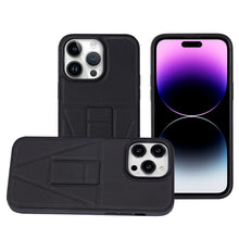 For iPhone 15 PRO Case Foldable Stand Magnetic Charging Cover + 2 Tempered Glass