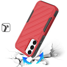 For Samsung A36 Case Heavy-Duty Holster Combo Lined Phone Cover + Tempered Glass