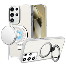 For Samsung Galaxy S24+ Plus Case Metal Ring Stand Magnetic Charging Phone Cover