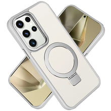 For Samsung Galaxy S24+ Plus Case Metal Ring Stand Magnetic Charging Phone Cover