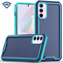 For Samsung A36 Case Strong Fused Protective Hybrid Cover + Tempered Glass