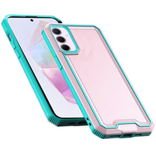 For Samsung A36 Case Strong Fused Protective Hybrid Cover + Tempered Glass