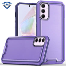 For Samsung A36 Case Strong Fused Protective Hybrid Cover + Tempered Glass