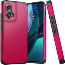 For Motorola Edge 5G (2024) Case Cover Tough Hybrid (Magnet Mount Friendly)