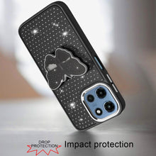 For Moto G 2025/2026/G Play 2026 Case Butterfly Bling Grip Stand +Tempered Glass