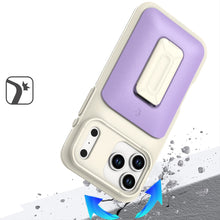 For iPhone 17 PRO Case 2x Card Holder with Kickstand and Strap + Tempered Glass