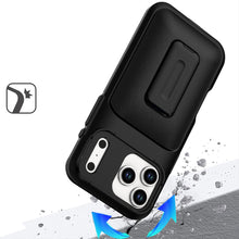 For iPhone 17 PRO Case 2x Card Holder with Kickstand and Strap + Tempered Glass