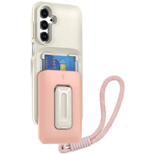 For Samsung A17 5G Case Card Holder with Kickstand and Strap + Tempered Glass